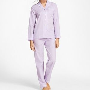 Gingham Cotton Poplin Pajama Set